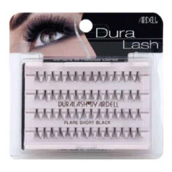 CIGLIA A CIUFFETTI DURALASH FLARE NERE CORTE