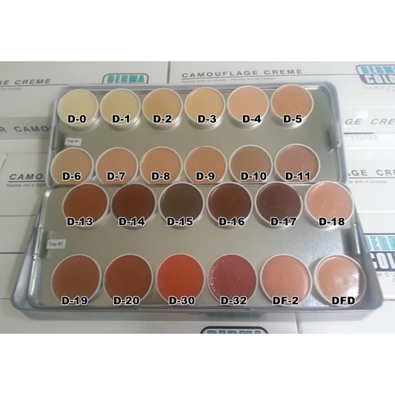 DERMACOLOR TAVOLOZZA 24 COLOLORI K 2 DERMACOLOR TAVOLOZZA 24 COLOLORI K - immagine 2