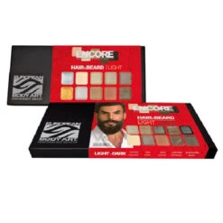 ENCORE ALCOHOL PALETTE HAIR BEARD LIGHT TO DARK