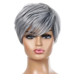 PARRUCCA CORTA ARGENTO