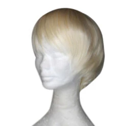 PARRUCCA CORTA BIONDA PLATINO