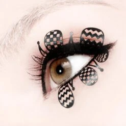 CIGLIA CLOWN -Trucco Di Halloween 800x800 perclo ciglia clown 3