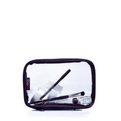 POCHETTE RETTANGOLARE TRASPARENTE 22*15*4