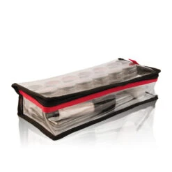 POCHETTE RETTANGOLARE TRASPARENTE 7x31x14