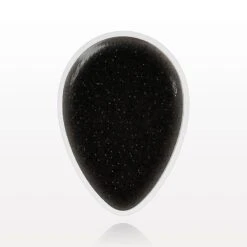 SPUGNETTA OVALE SILICONE NERA 66.7 Mm