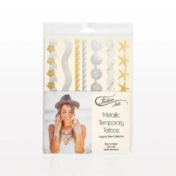 TATTOO TEMPORANEI METALLICI 3 FOGLI