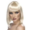 PARRUCCA CASCHETTO CORTO BIONDO FRANGIA