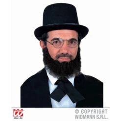 BARBA TEATRALE CON CAPELLI